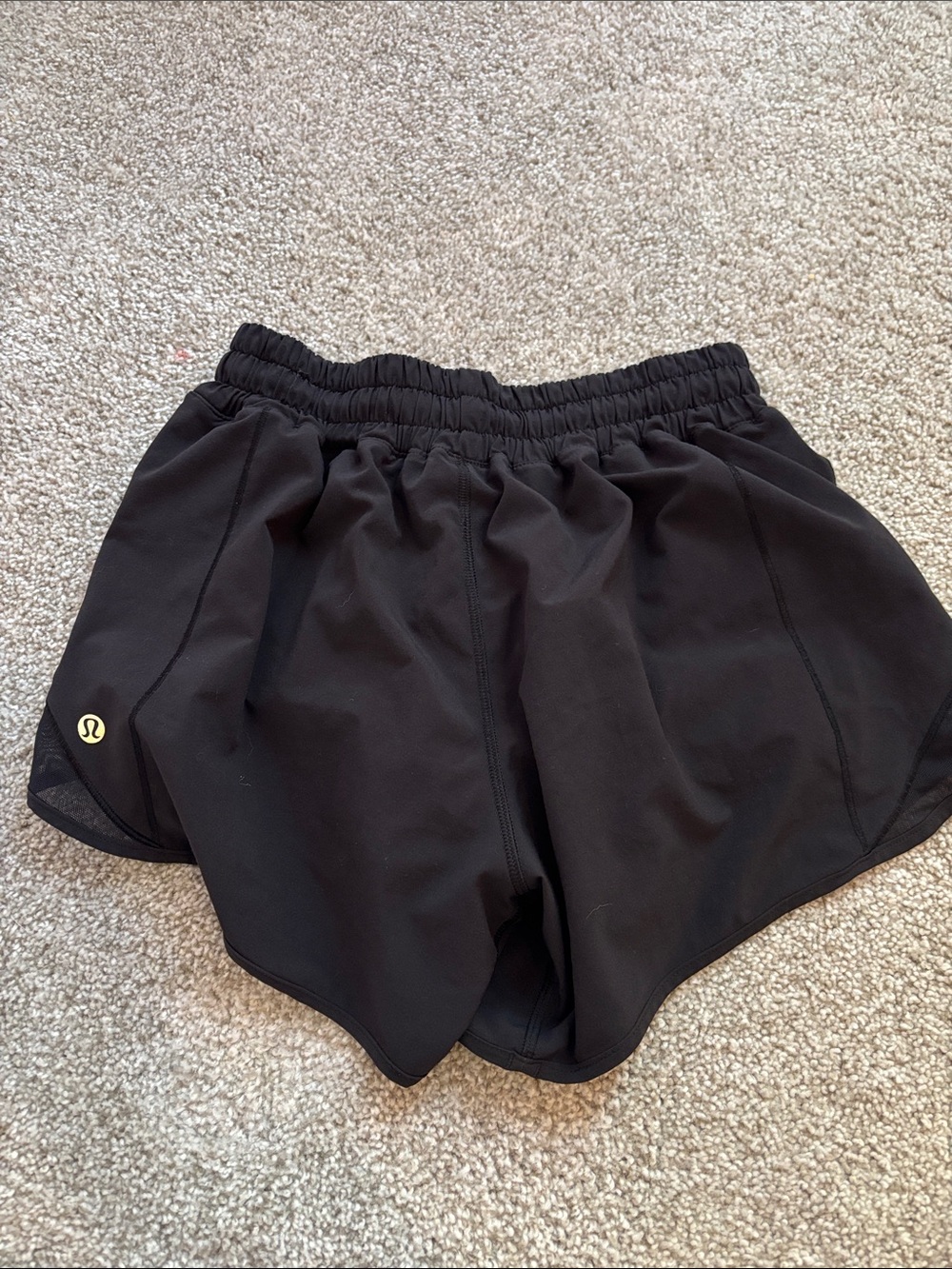 lululemon athletica Black Layered Athletic Shorts - Picture 2 of 2